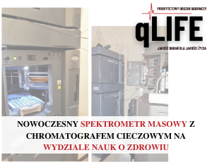 Nowoczesny, wysokorozdzielczy spektrometr masowy z ultrasprawnym chromatografem cieczowym na Wydziale Nauk o Zdrowiu